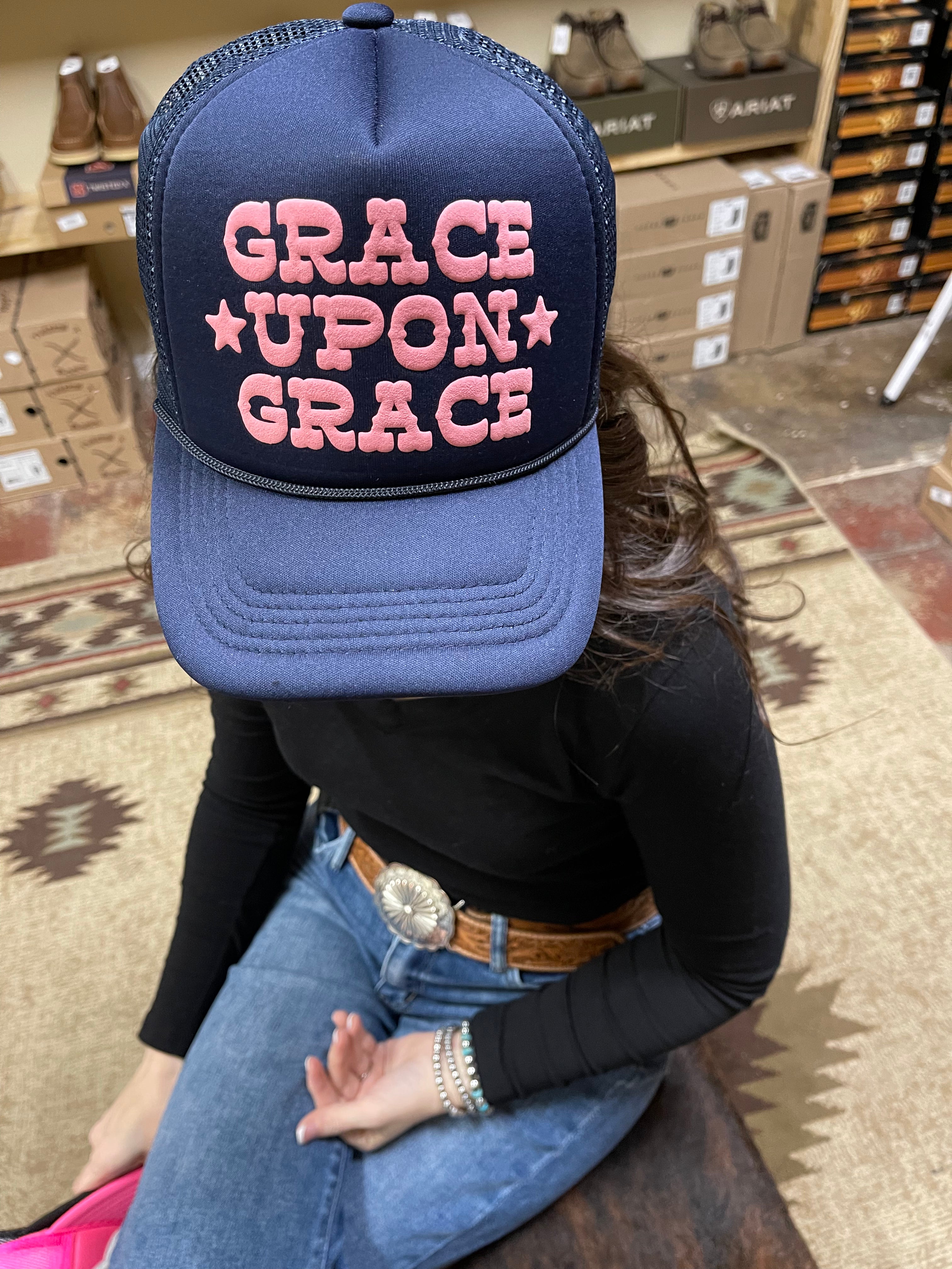 Grace upon grace cap