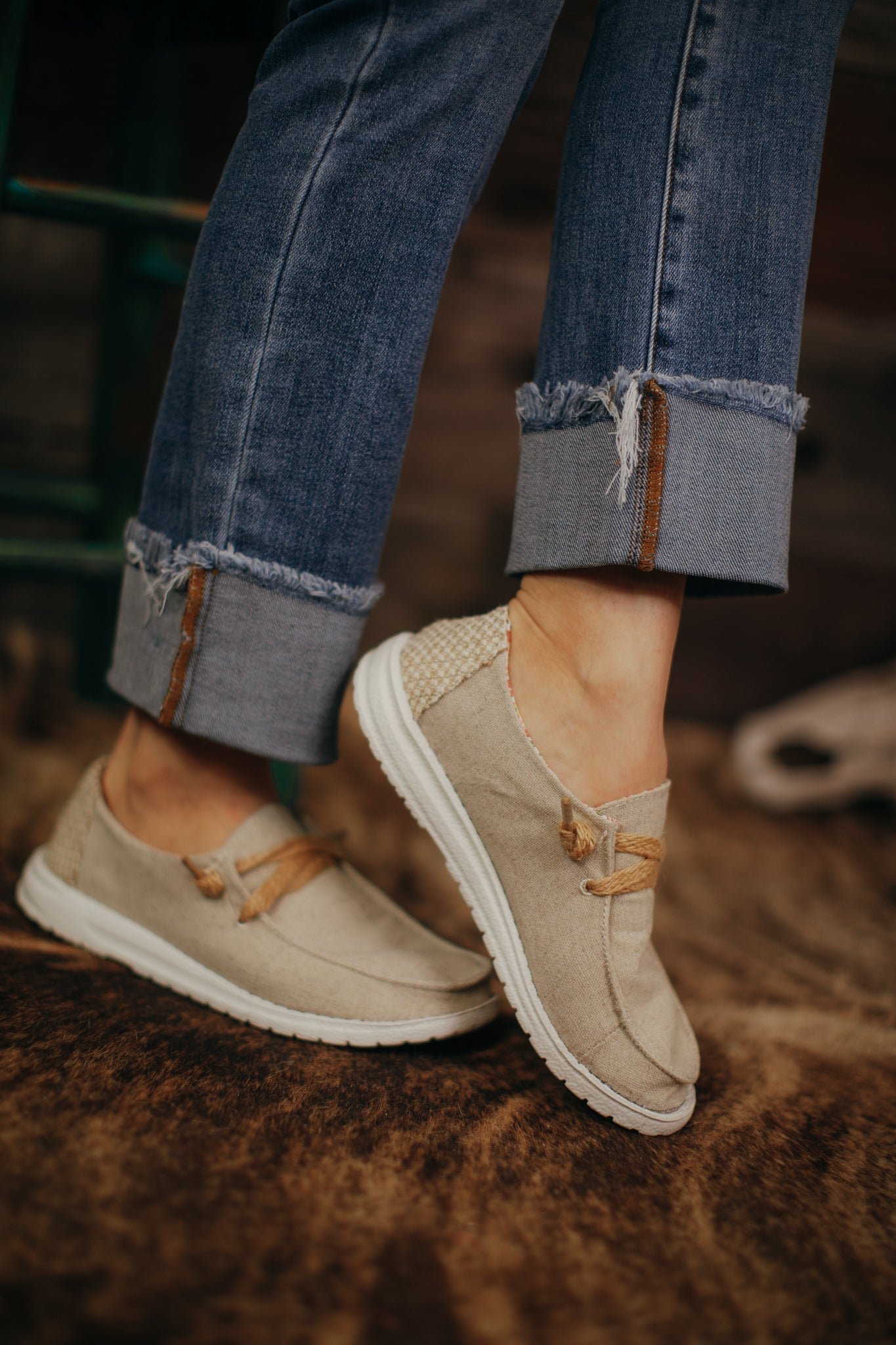 The Dolly Sneaker - Natural