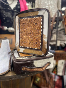 The Markie Cowhide Travel Case