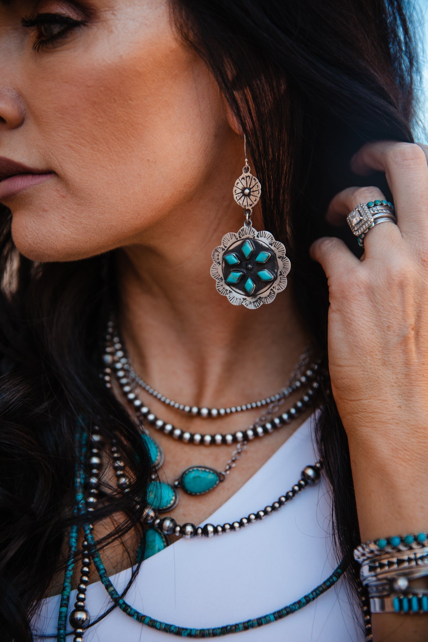 The Harland Turquoise Earrings