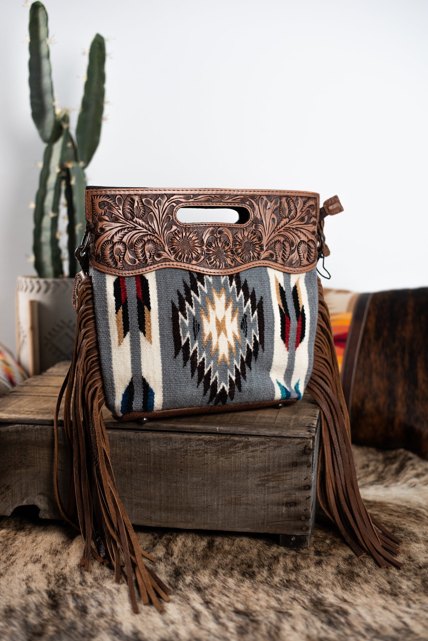 The Brody Saddle Blanket Purse